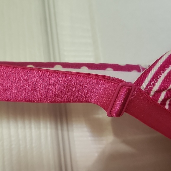 Deesse Bra Pink Polkadot Size  44D - Picture 8 of 13